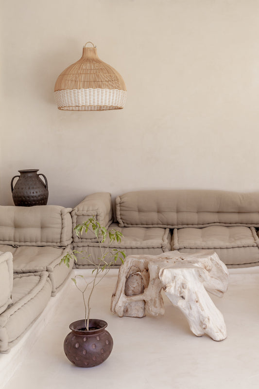 Ciondolo in rattan Ahimsa