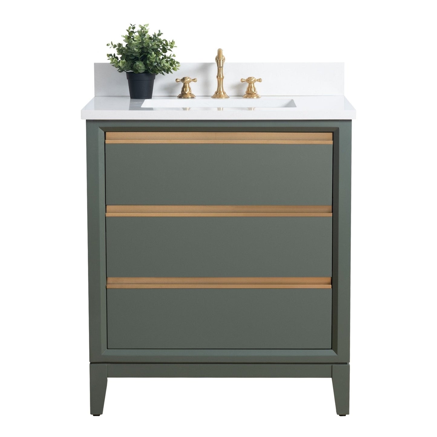 Mobile bagno Vanity Art con lavabo in ceramica e piano in marmo ingegnerizzato