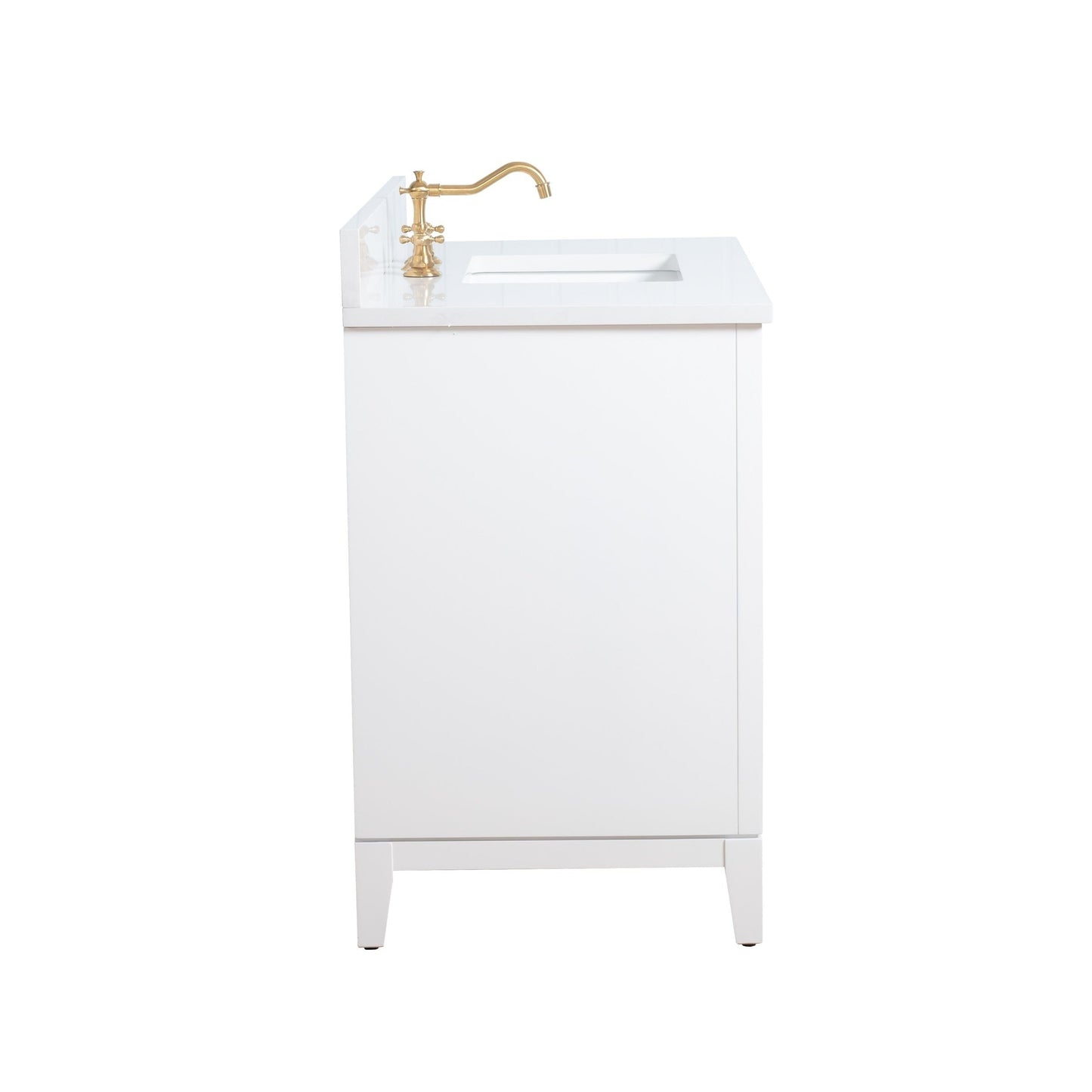 Mobile bagno Vanity Art con lavabo in ceramica e piano in marmo ingegnerizzato