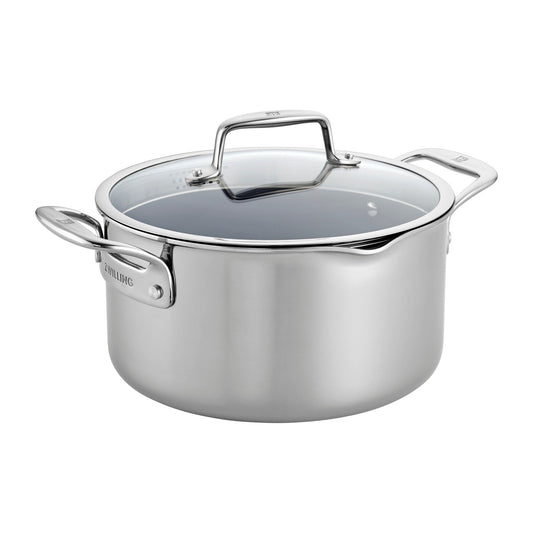 Forno olandese antiaderente in ceramica e acciaio inossidabile ZWILLING Clad CFX da 6 qt