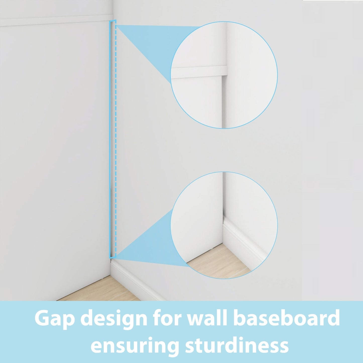 Rackcog 120'' Organizer per armadio regolabile con cassetti, sistema per armadio con ripiani fai da te per armadi a muro e cabine armadio