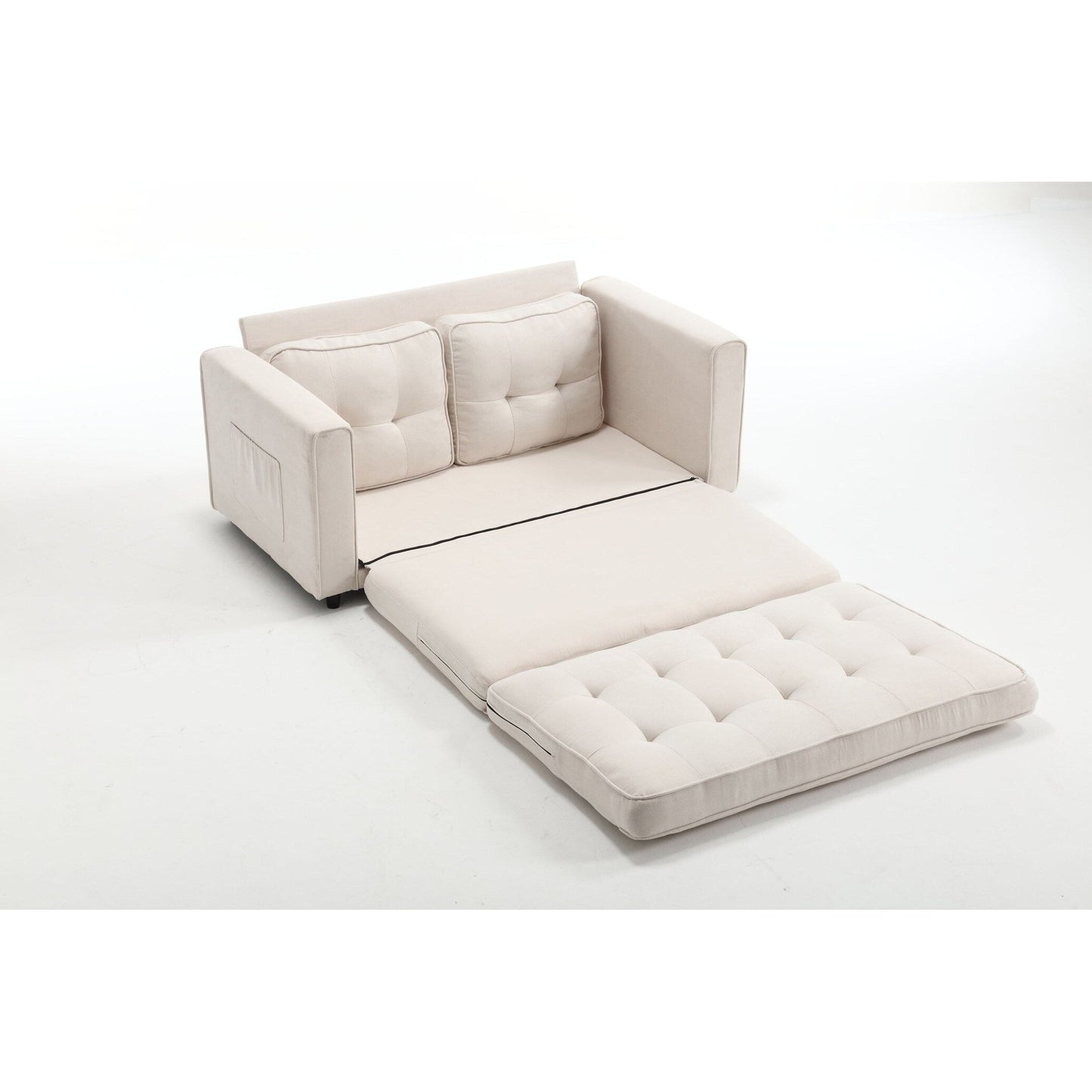 Divano letto futon trasformabile in 3 posti