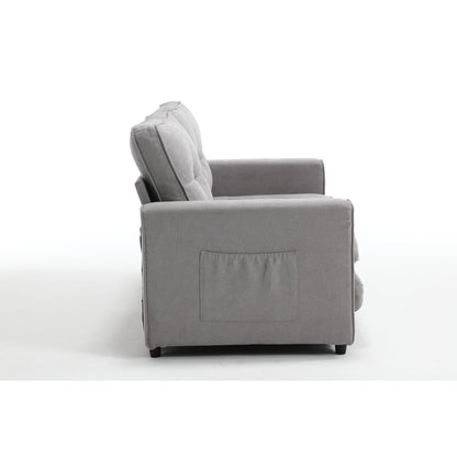 Divano letto futon trasformabile in 3 posti