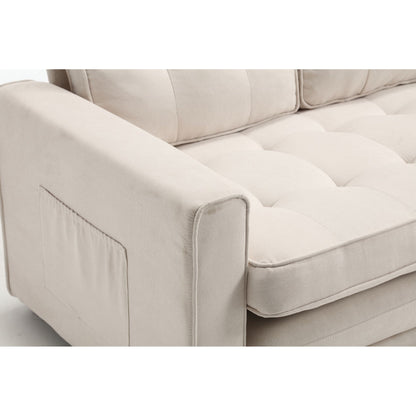 Divano letto futon trasformabile in 3 posti