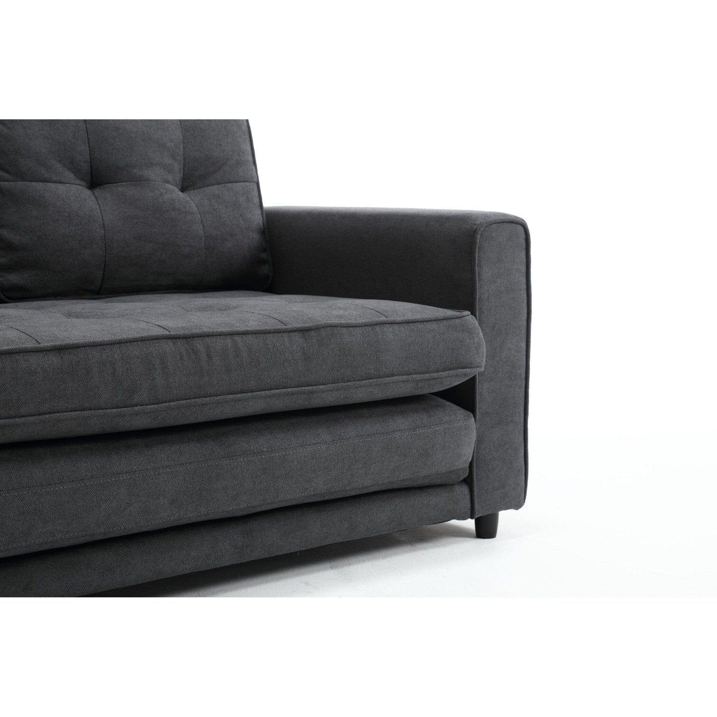 Divano letto futon trasformabile in 3 posti