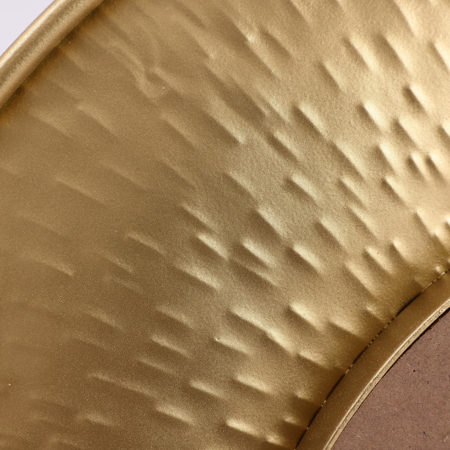 Set di 3 specchi da parete rotondi in metallo dorato - Diametro 22,25 x P 2,36