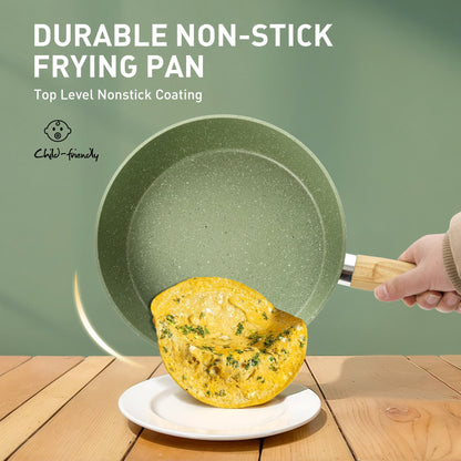 Set di pentole e teglie da cucina in granito da 30 pezzi, set di padelle antiaderenti