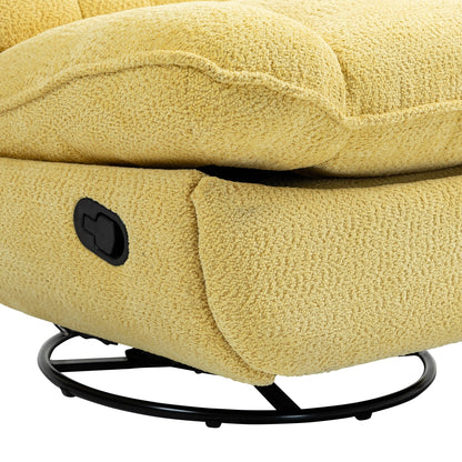 Poltrona reclinabile girevole a 360 gradi, set da 2