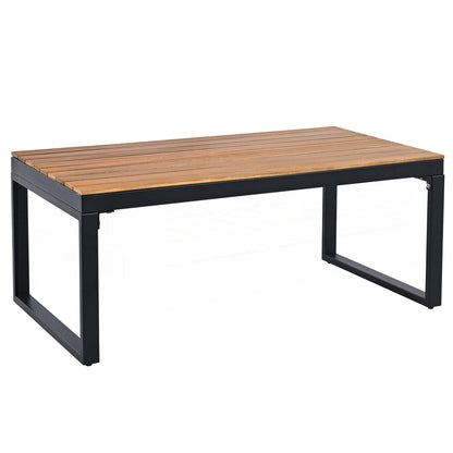 Set di divani per mobili da esterno da 4 pezzi