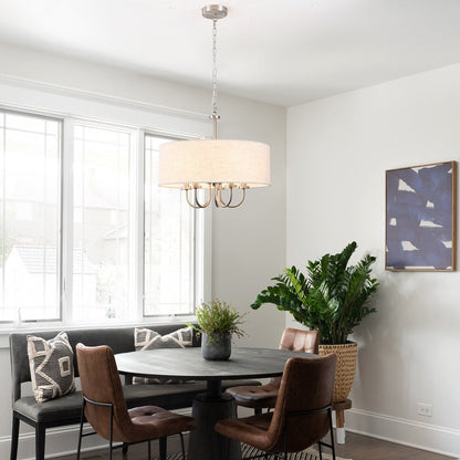 Lampada da soffitto moderna a 5 luci con montaggio a semi-incasso per sala da pranzo, camera da letto, soggiorno - N/D