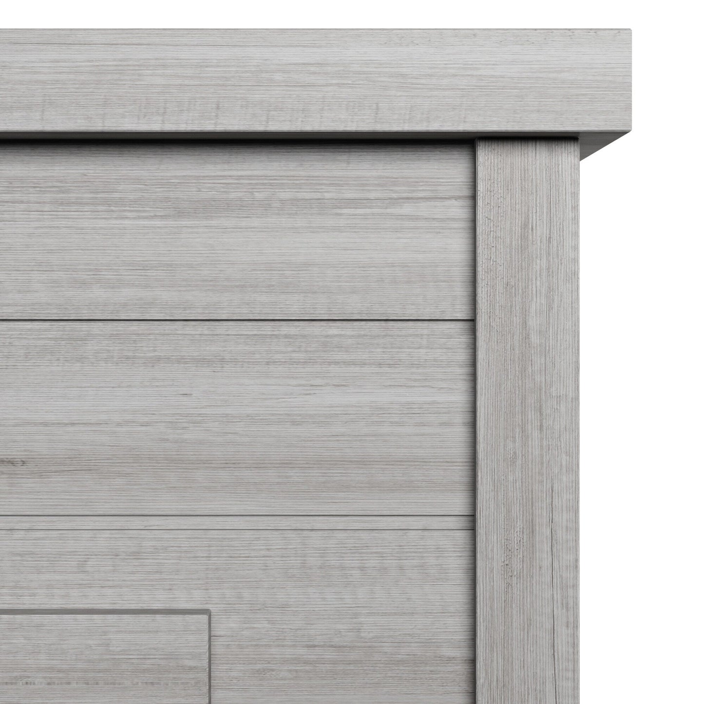 52 Mensola da parete Shiplap con inserto per camino 3D