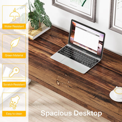 Scrivania per computer resistente da 55 pollici, scrivania da ufficio