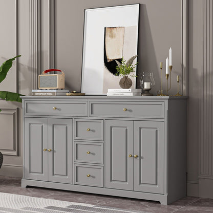 Credenza da 59,1'', bianca, moderna, contemporanea, laccata