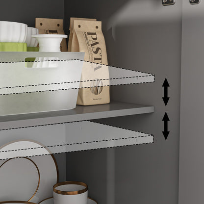 Credenza da 59,1'', bianca, moderna, contemporanea, laccata