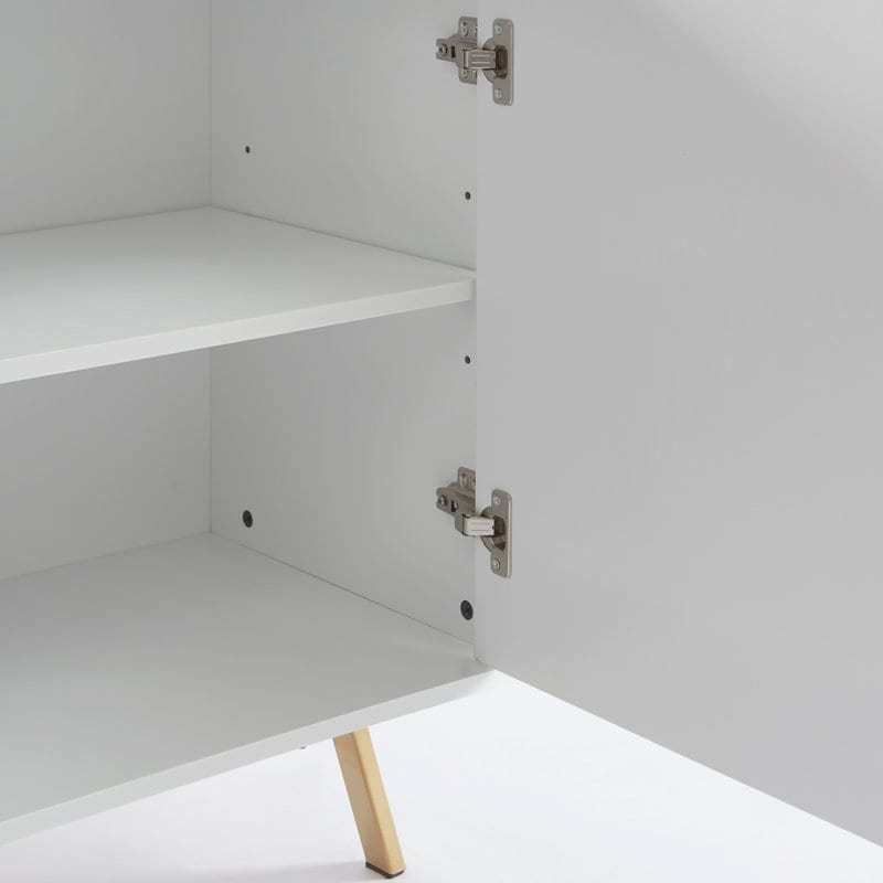 Mobiletto portaoggetti in legno da 63'' W