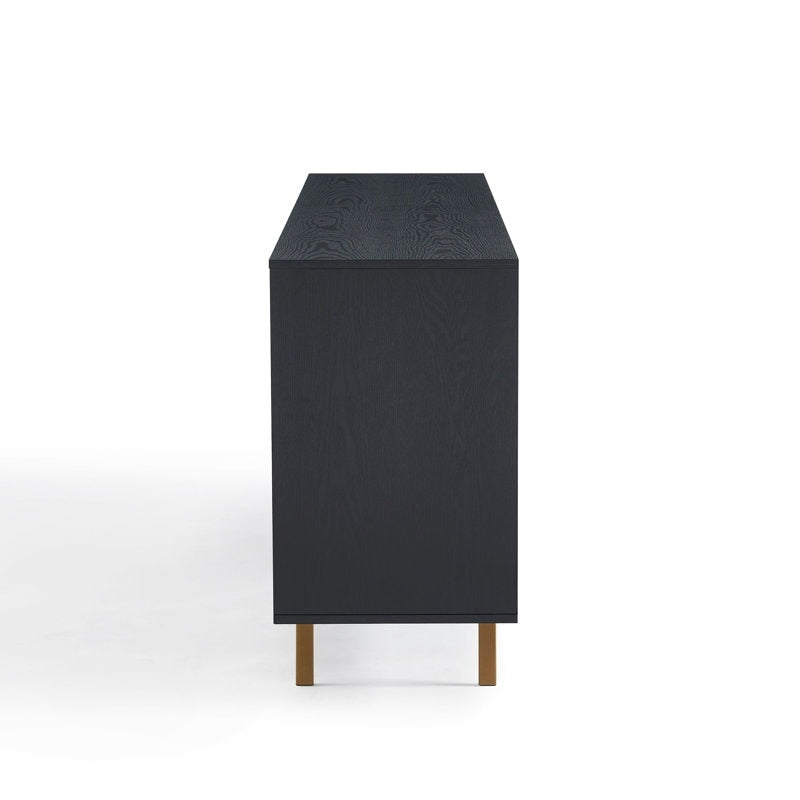 Mobiletto portaoggetti in legno da 63'' W