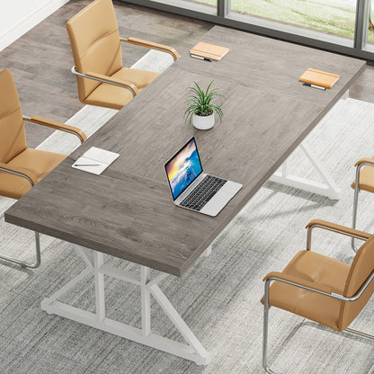 Scrivania direzionale da 70,8 pollici, grande postazione di lavoro per computer