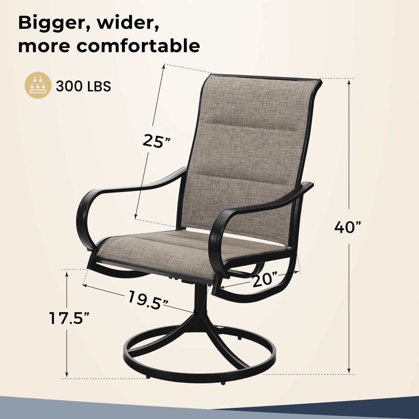 MAISON ARTS Set da pranzo da giardino 8 pezzi con ombrellone da giardino da 13 piedi