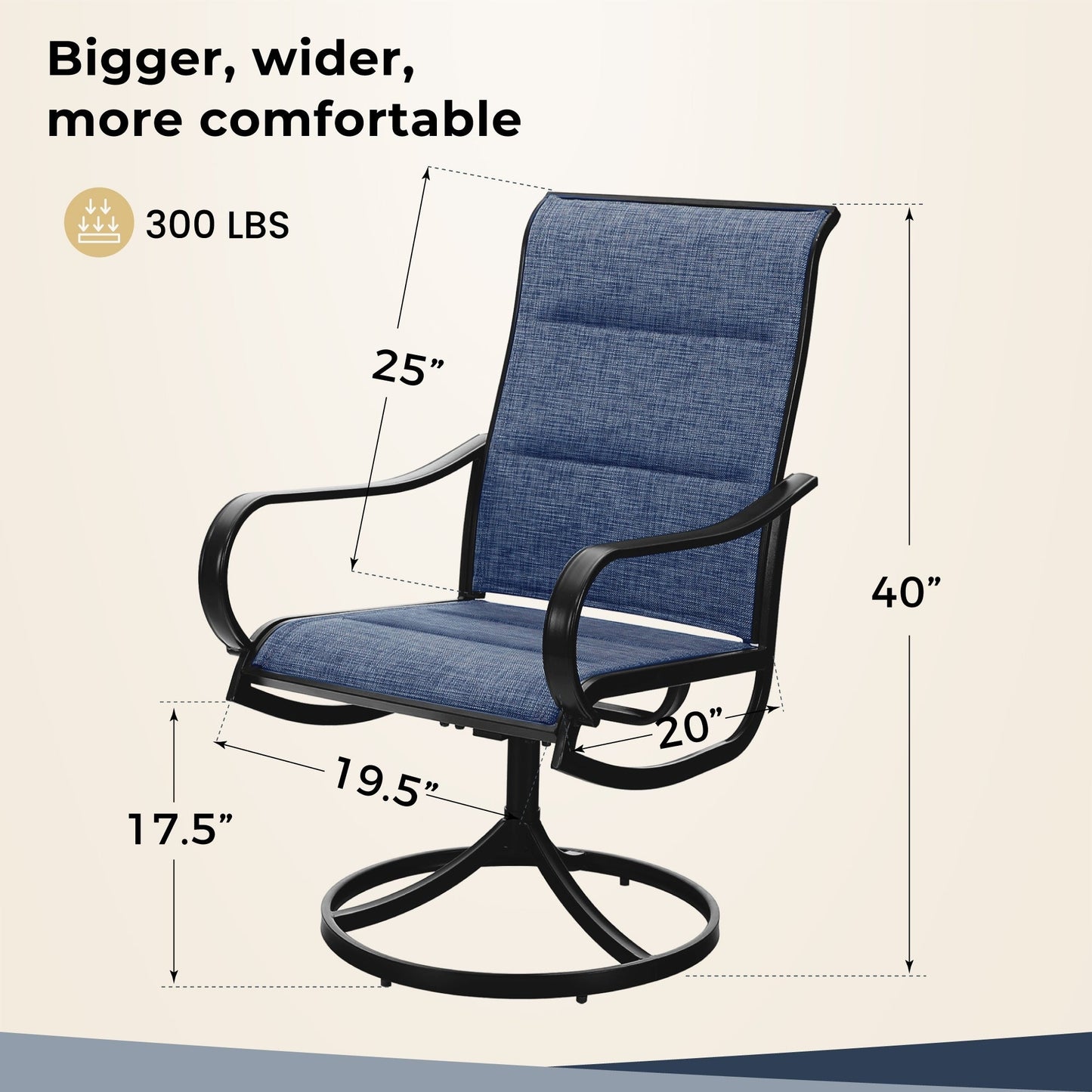 MAISON ARTS Set da pranzo da giardino 8 pezzi con ombrellone da giardino da 13 piedi