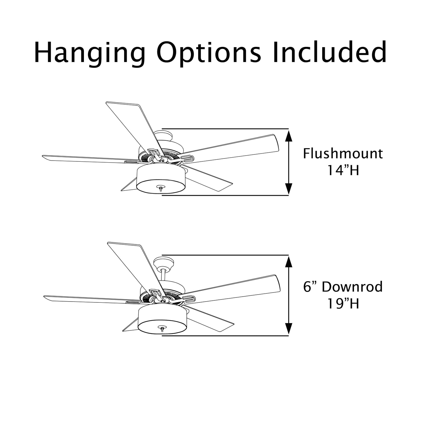 Ventilatore da soffitto a LED da fattoria in metallo spazzolato 52 Carbon Loft