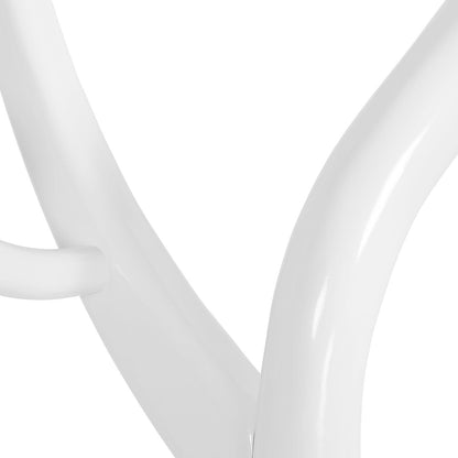 Appendiabiti indipendente in legno di caucciù con 8 ganci - 24,5 L x 70,87 A