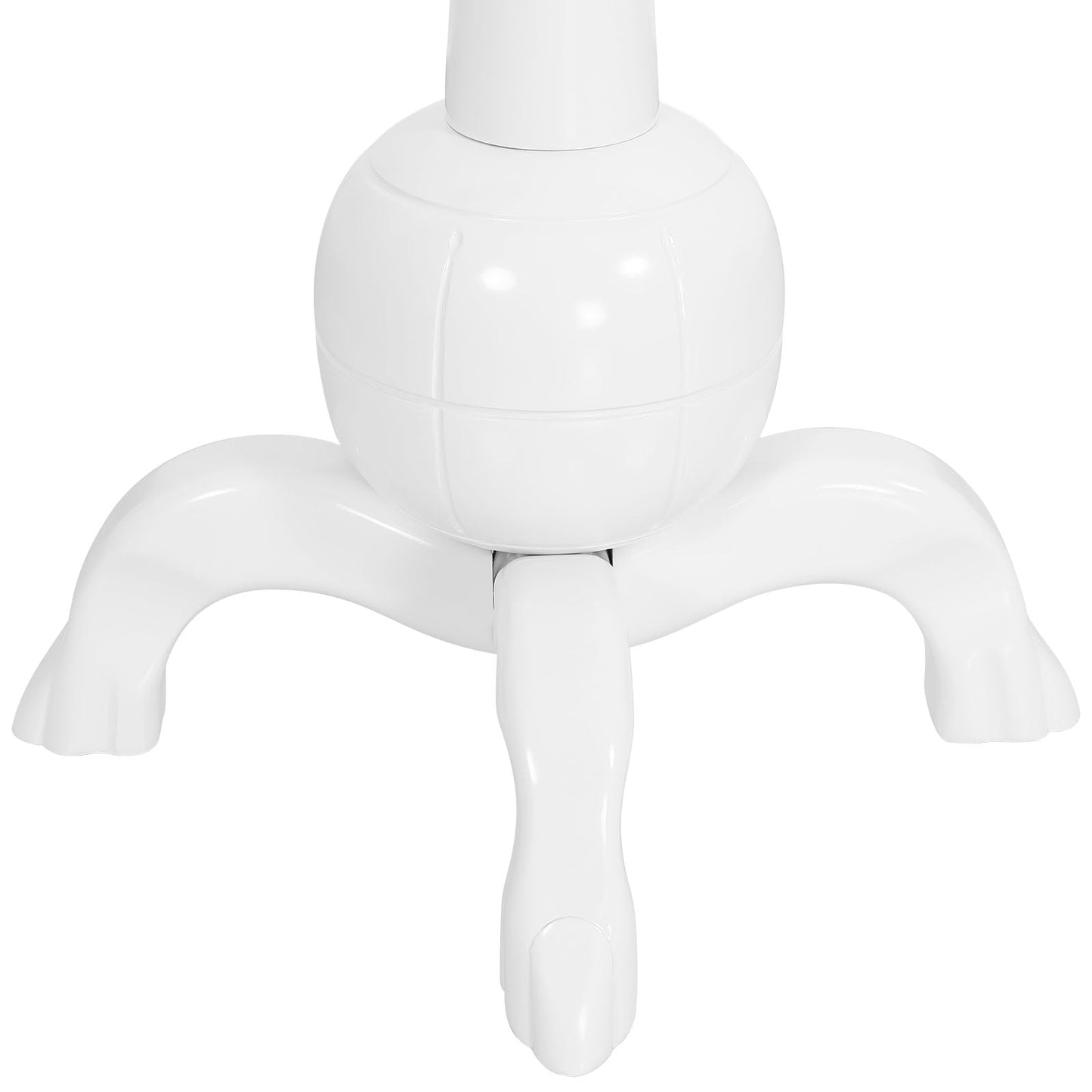 Appendiabiti indipendente in legno di caucciù con 8 ganci - 24,5 L x 70,87 A