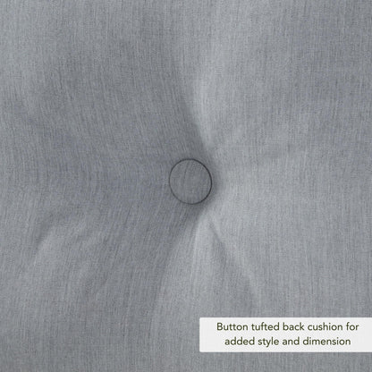 Set di cuscini da esterno Sunbrella Premium da 2 pezzi con seduta profonda