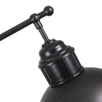 Lampada a sospensione a cupola industriale a 3 luci, in metallo, lineare, per isola da cucina, finitura in bronzo oliato