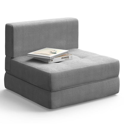 Poltrona trasformabile 3 in 1, sedia pieghevole, letto pieghevole