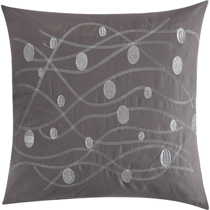 Nanshing Caspa Set copripiumino con design a foglia chic da 7 pezzi