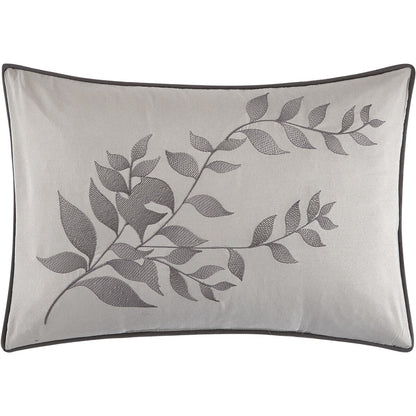 Nanshing Caspa Set copripiumino con design a foglia chic da 7 pezzi