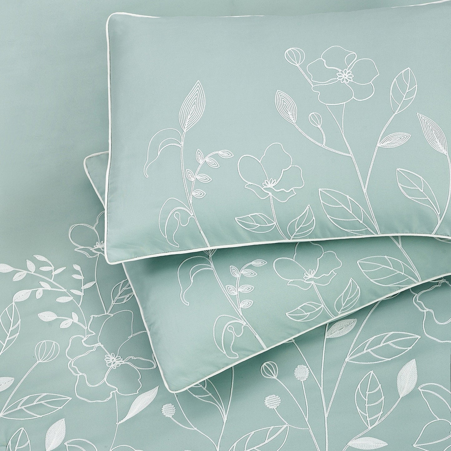 Set copripiumino floreale e botanico Nanshing Taylor da 7 pezzi