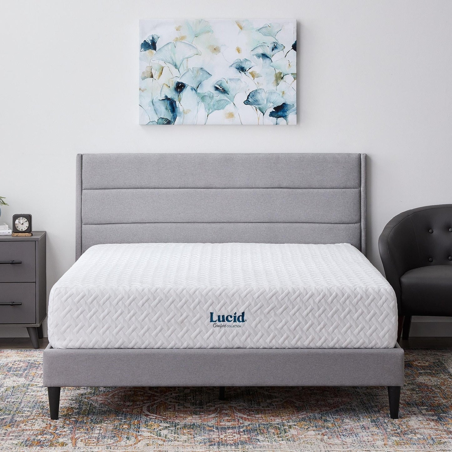 Materasso in memory foam Lucid da 12 pollici
