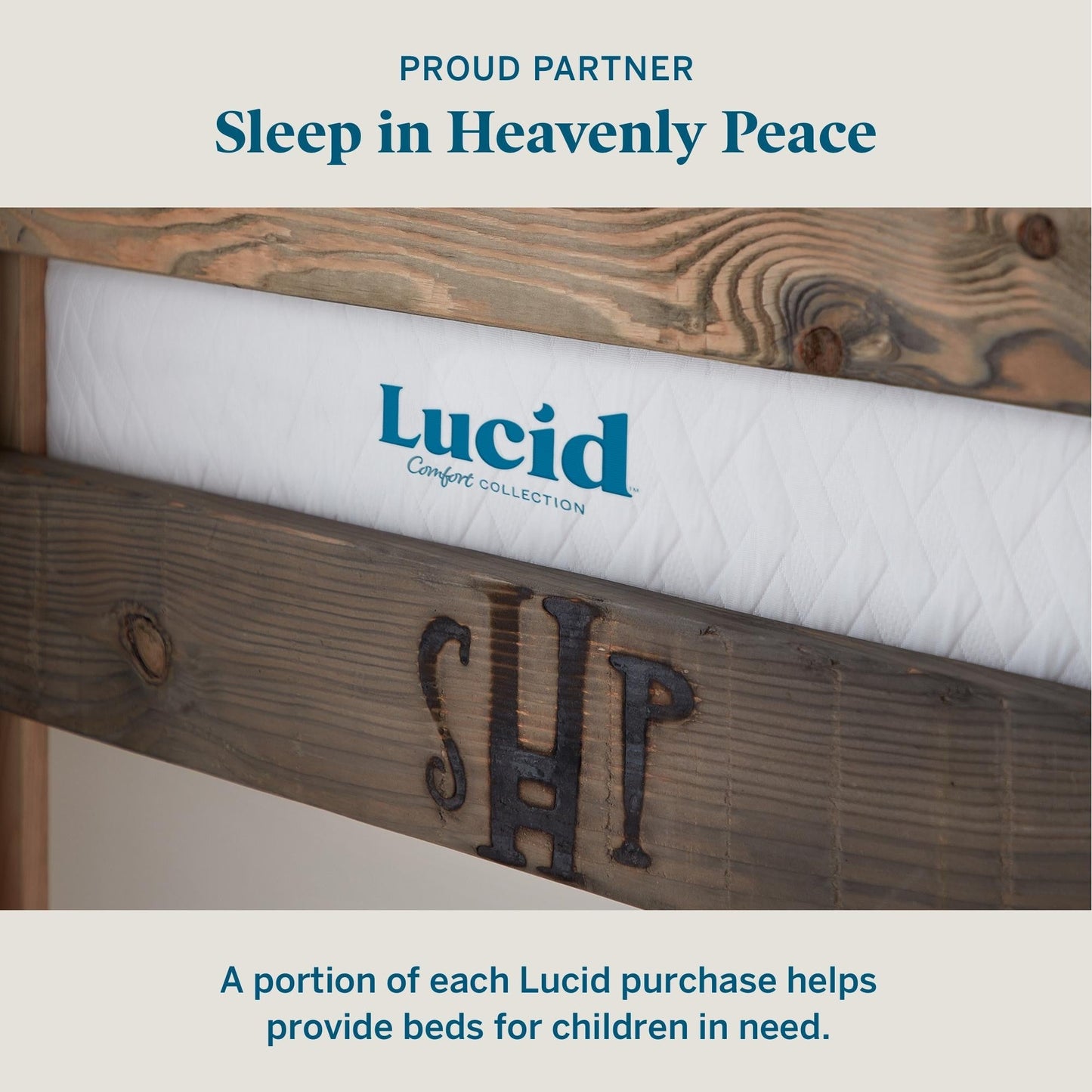 Materasso in memory foam Lucid da 12 pollici