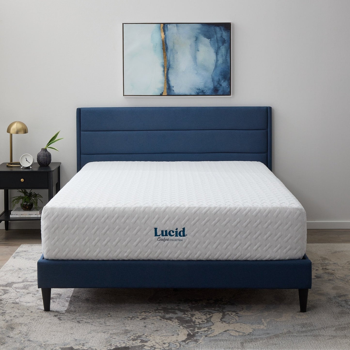 Materasso in memory foam gel Lucid da 14 pollici