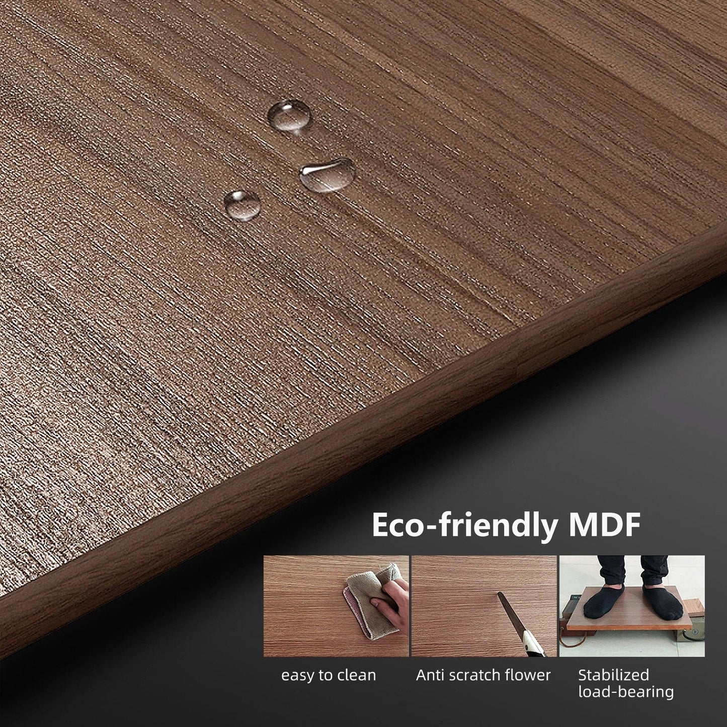 Mobile porta TV moderno di metà secolo con 4 ante, adatto a TV fino a 100 pollici, centro di intrattenimento per soggiorno