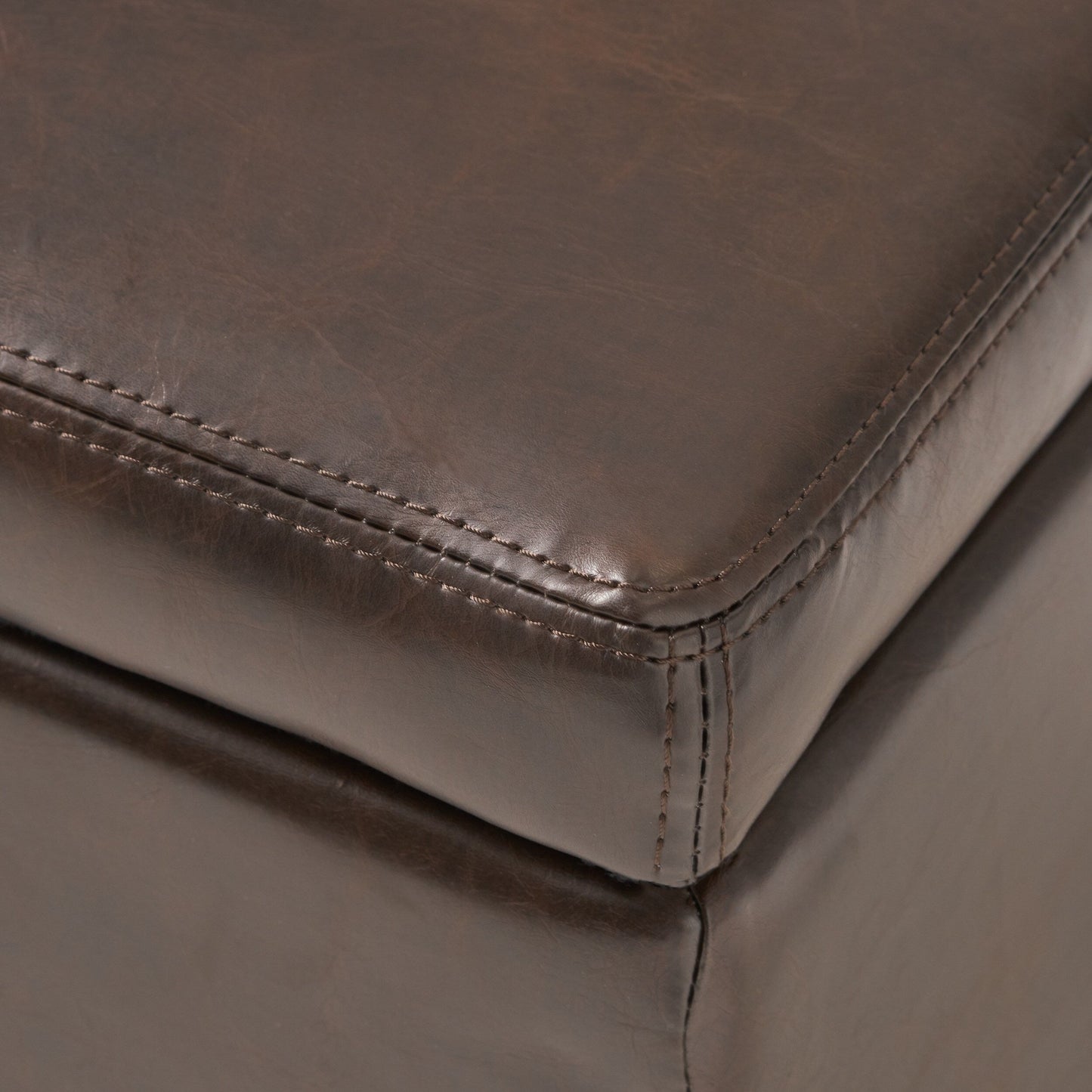 Panca contenitore in similpelle Lucinda di Christopher Knight Home - 51,25 L x 17,50 P x 16,25 A