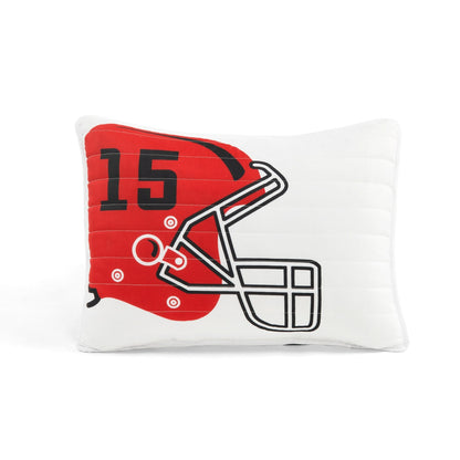 Trapunta reversibile oversize per bambini Lush Decor American Football