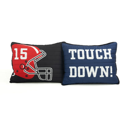 Trapunta reversibile oversize per bambini Lush Decor American Football