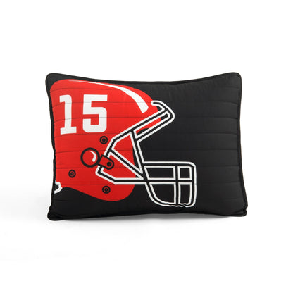 Trapunta reversibile oversize per bambini Lush Decor American Football