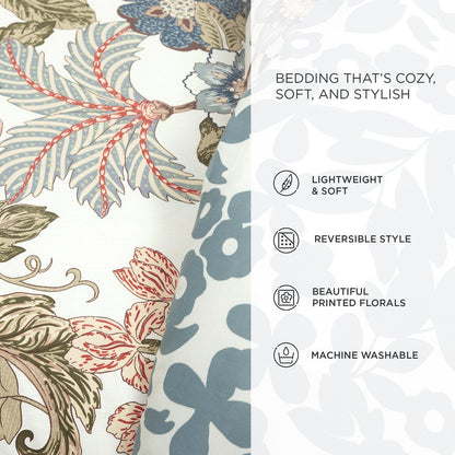 Set copripiumino reversibile Lush Decor Sydney, 3 pezzi