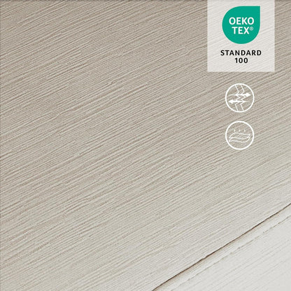 Poltrona reclinabile elettrica senza braccioli MCombo con doppio motore di grandi dimensioni, poltrona reclinabile Zeroarms perfetta per il soggiorno, tessuto PR607