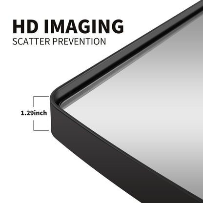 Specchio da parete in metallo oblungo MacLuu