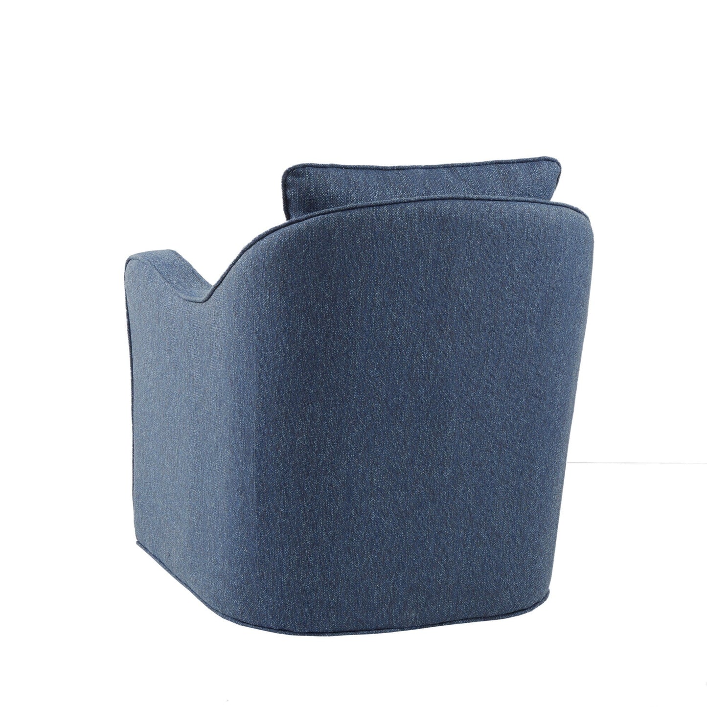 Poltrona girevole curva imbottita Madison Park Betty