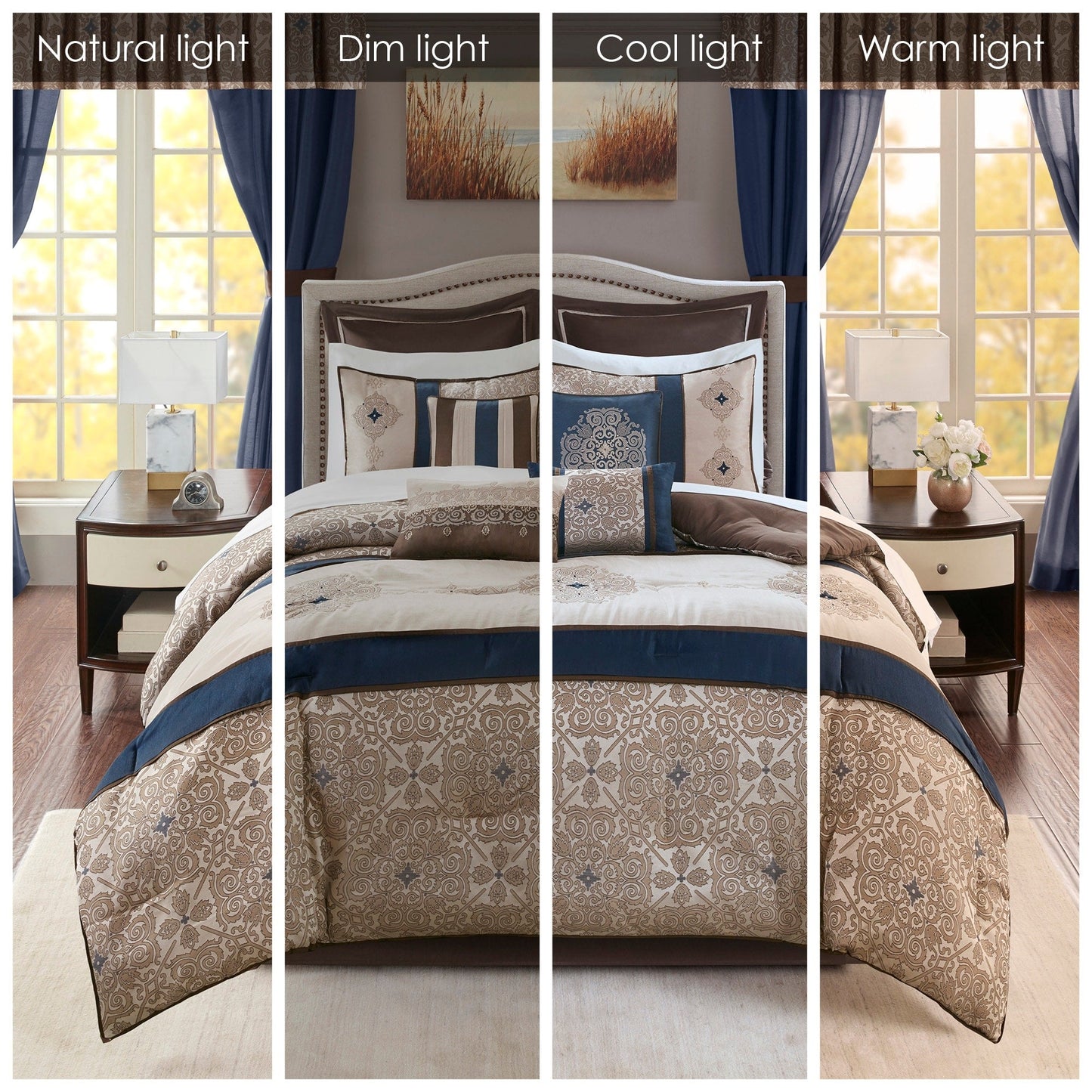 Madison Park Essentials Parker Jacquard ricamato a pezzi, 24 pezzi, in una borsa