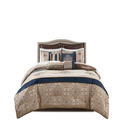 Madison Park Essentials Parker Jacquard ricamato a pezzi, 24 pezzi, in una borsa