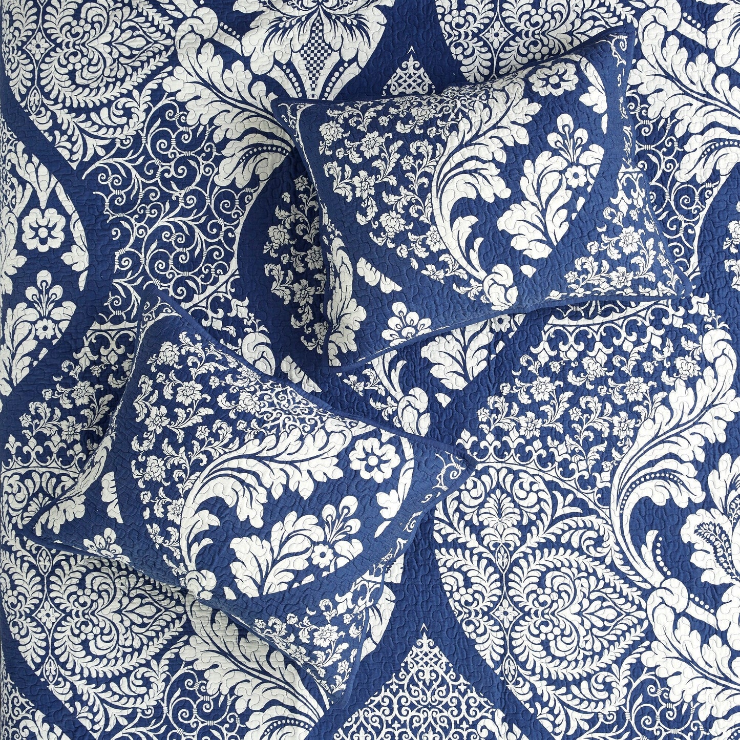 Madison Park Marcella set di piumoni in cotone stampato da 7 pezzi