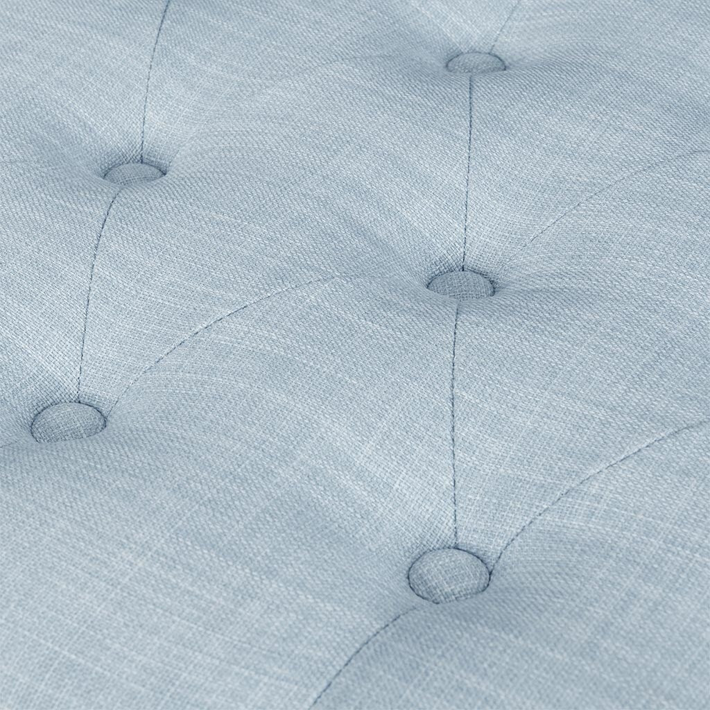 Panca contenitore imbottita con piano trapuntato Madison Park Sasha