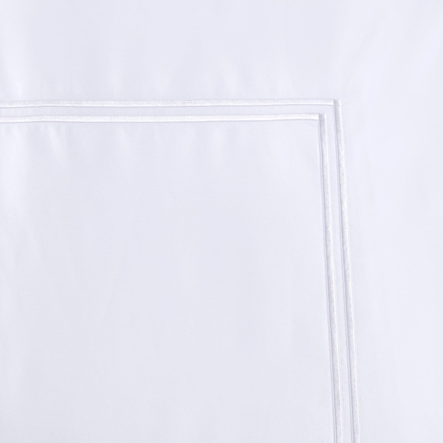 Set copripiumino ricamato Madison Park Signature Luxury Collection in raso di cotone 100%, 500 fili