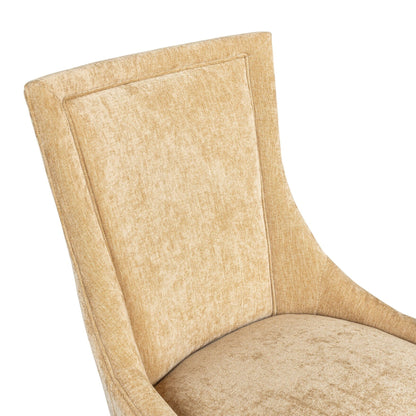 Sedie da pranzo laterali Madison Park Signature Ultra imbottite con gambe in legno (set da 2) - N/D